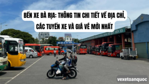 Bến xe Bà Rịa Thông tin chi tiết về địa chỉ, các tuyến xe và giá vé mới nhất
