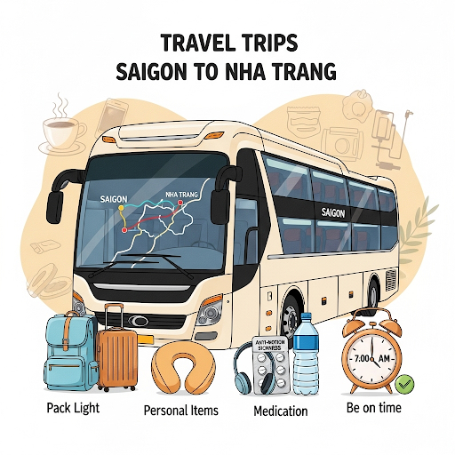 Một số lưu ý khi đi xe khách