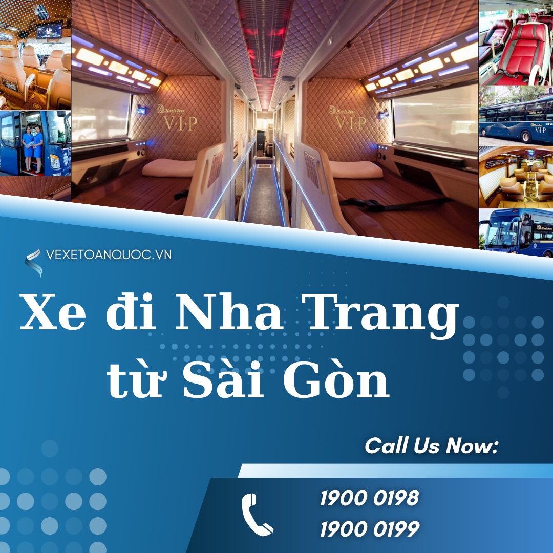 Xe đi Nha Trang từ Sài Gòn