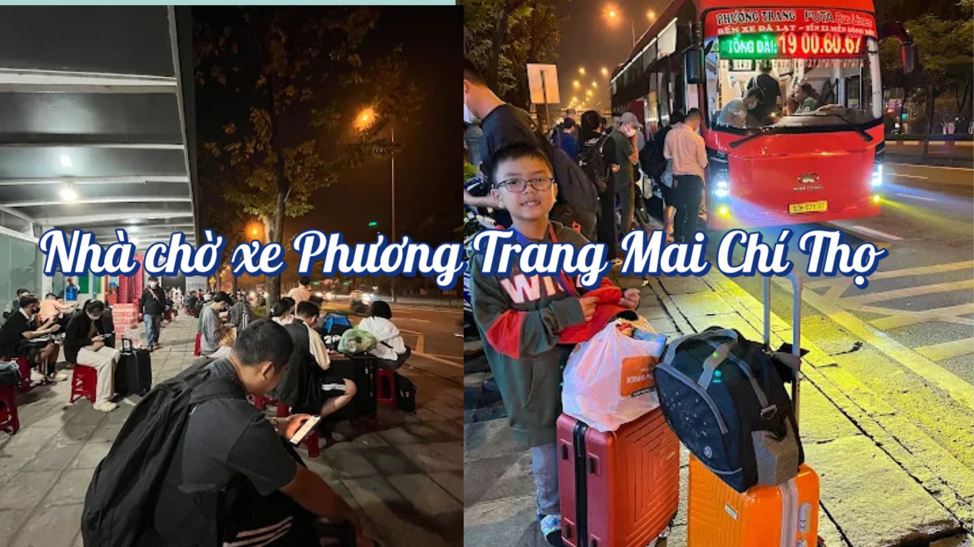Nhà chờ xe Phương Trang Mai Chí Thọ