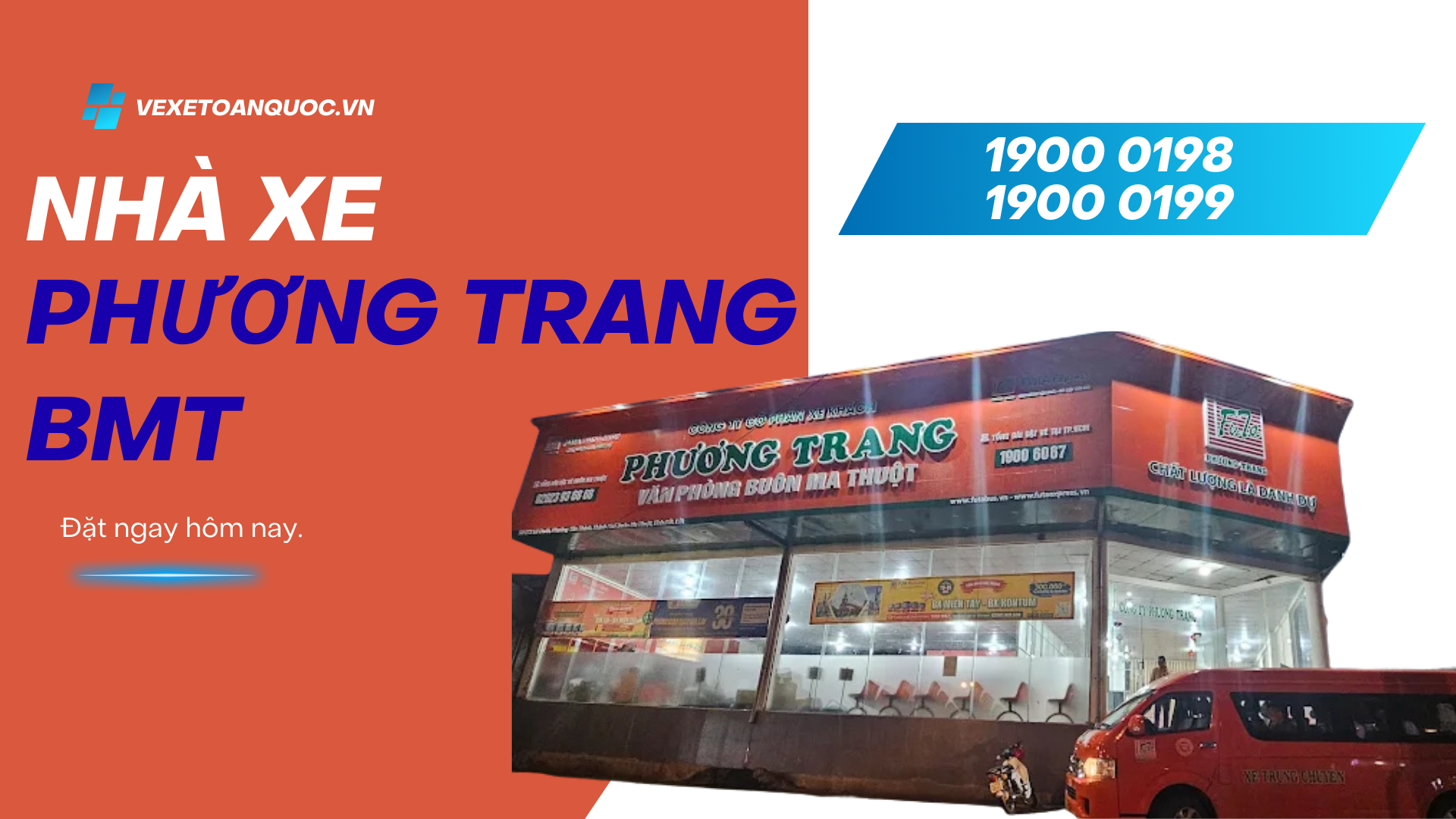 Nhà xe Phương Trang Nha Trang BMT