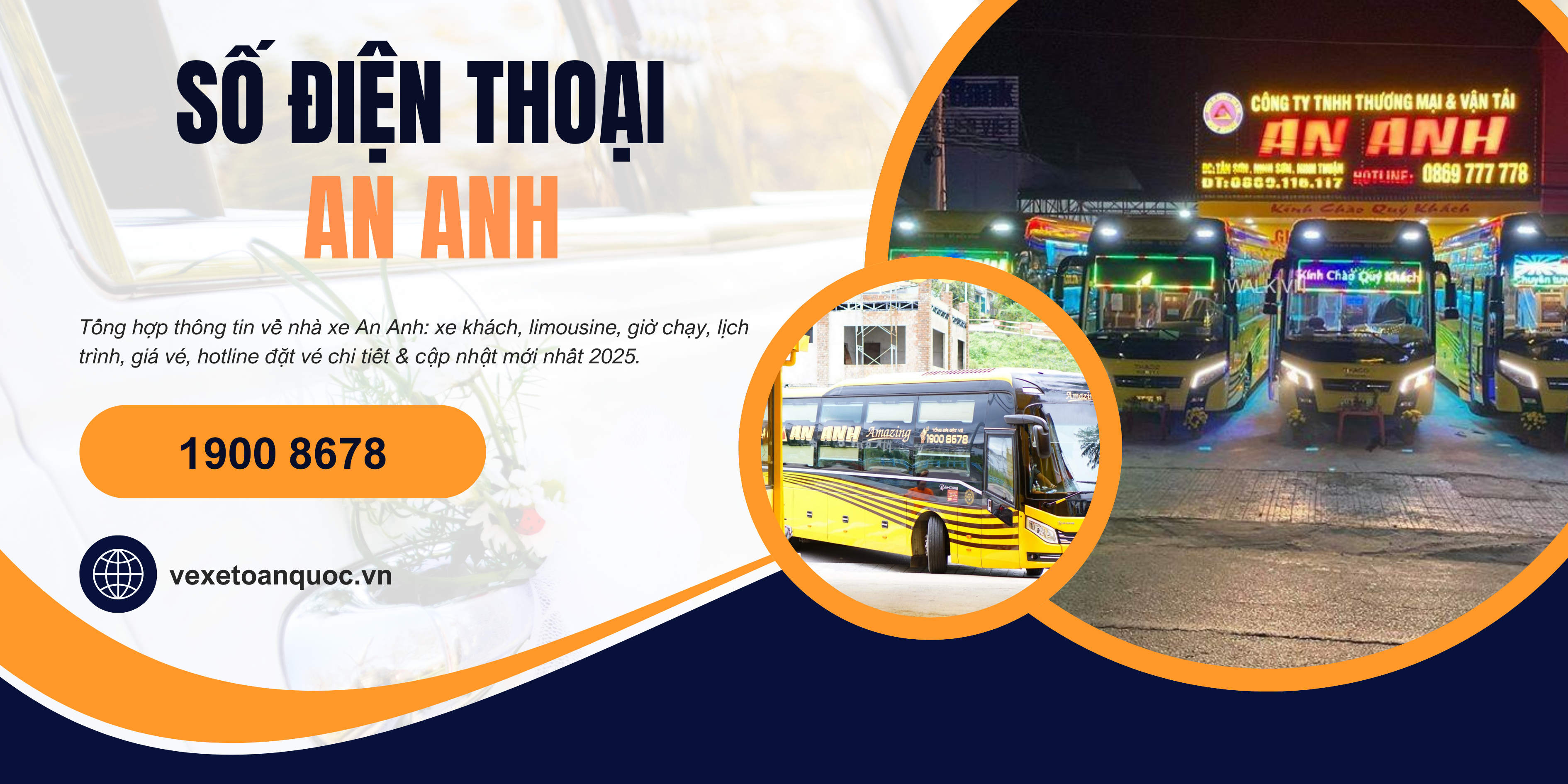 Số điện thoại nhà xe An Anh – Hotline đặt vé & thông tin liên hệ