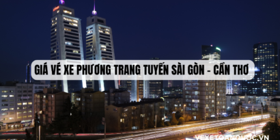 Giá vé xe Phương Trang tuyến Sài Gòn – Cần Thơ cập nhật mới nhất