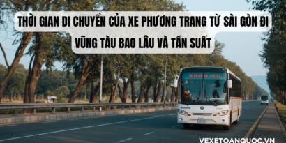 Thời gian di chuyển của xe Phương Trang từ Sài Gòn đi Vũng Tàu bao lâu và tần suất