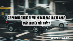 Xe Phương Trang đi Mũi Né mất bao lâu và chạy mấy chuyến mỗi ngày