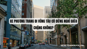 Xe Phương Trang đi Vũng Tàu có dừng nghỉ giữa chặng không