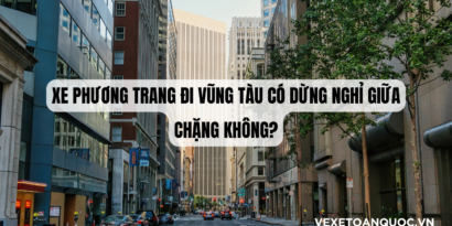Xe Phương Trang đi Vũng Tàu có dừng nghỉ giữa chặng không